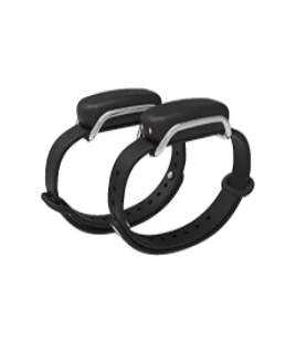 Bond Touch in Black - Pair of Bracelets